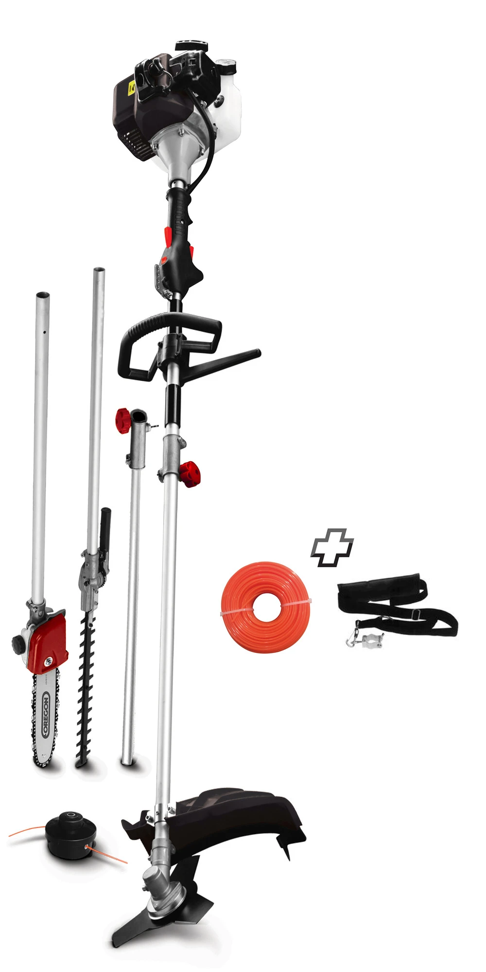 Outil Multi Fonctions 4 En 1 - 33cc + 40m De Fil 3 Outil Multi Fonctions 4 En 1 - 33cc + 40m De Fil