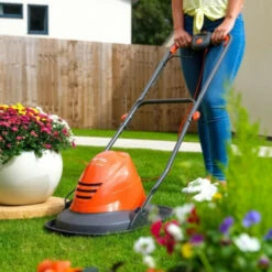 Tondeuse A Gazon électrique Sur Coussin D'air - Largeur De Coupe 25 Cm - Flymo Turbo Lite 250 -Magasin De Fournitures De Jardin 05085c3727a0a2bb