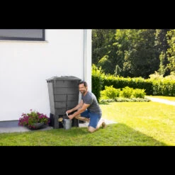 Garantia Cuve à Eau Rectangulaire : Graphite 300L -Magasin De Fournitures De Jardin 1055383 2061781