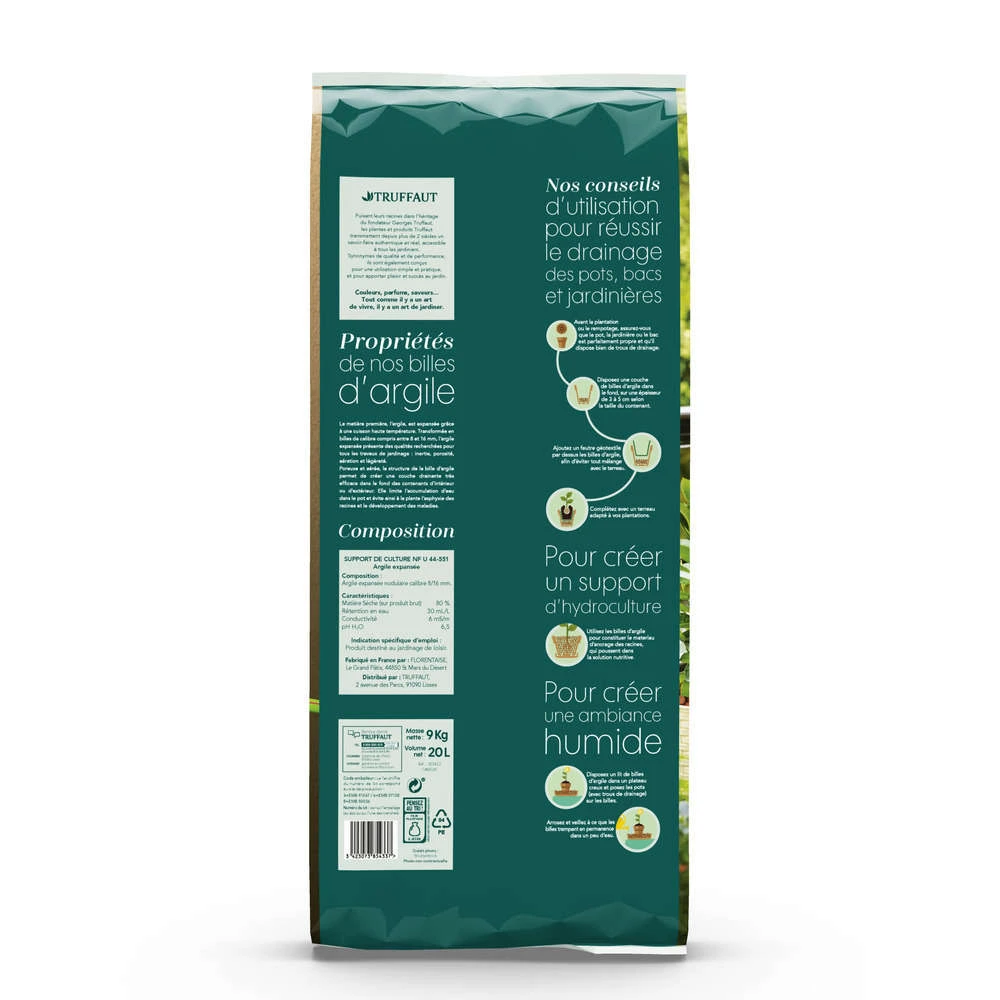 Billes D'argile Calibre 8/16 Mm - Sac De 20 Litres 4 Billes D'argile Calibre 8/16 Mm - Sac De 20 Litres – Image 2