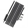 VIDAXL Tarière De Sol Avec Manche 100 Mm Et Tube D'extension 9 M Acier 1 VIDAXL Tarière De Sol Avec Manche 100 Mm Et Tube D'extension 9 M Acier -Magasin De Fournitures De Jardin 630d1e574ec858.63966589