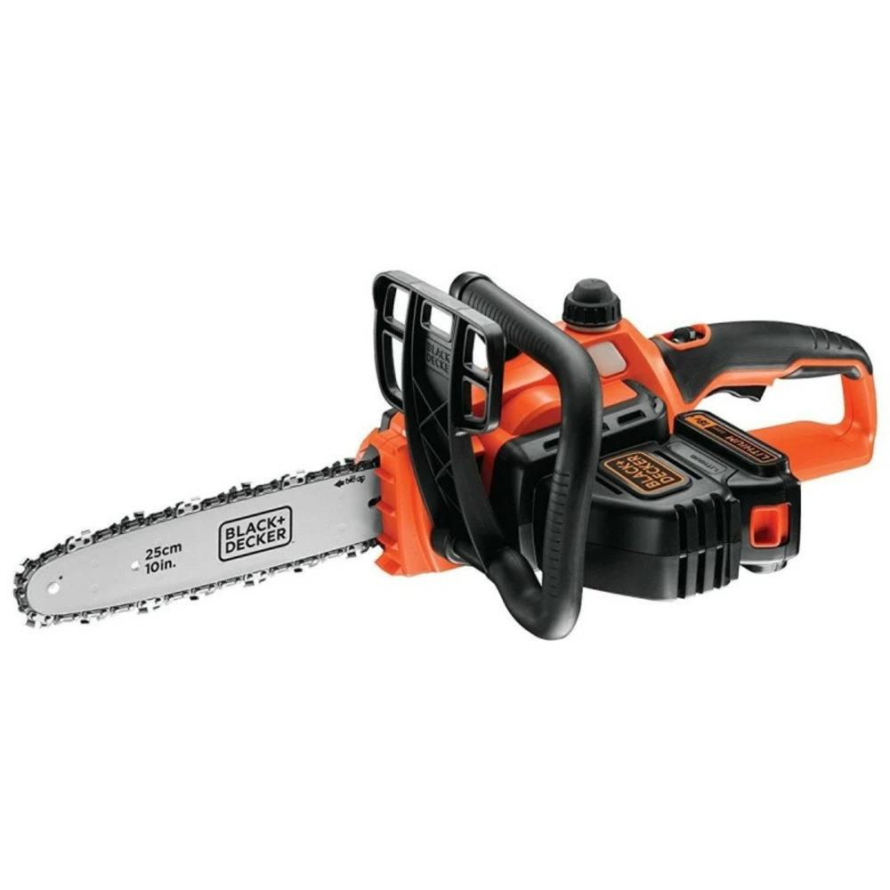 Black & Decker Tronçonneuse à Batterie Lithium-ion18v 2.0 Ah Guide Lame 25 Cm Gkc1825l20 3 Black & Decker Tronçonneuse à Batterie Lithium-ion18v 2.0 Ah Guide Lame 25 Cm Gkc1825l20