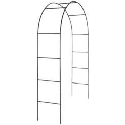 Arche Déco En Fer Noir Atea Gardman - Structure De Soutien Pour Plantes Grimpant -Magasin De Fournitures De Jardin 6347276db4bc44.68152577