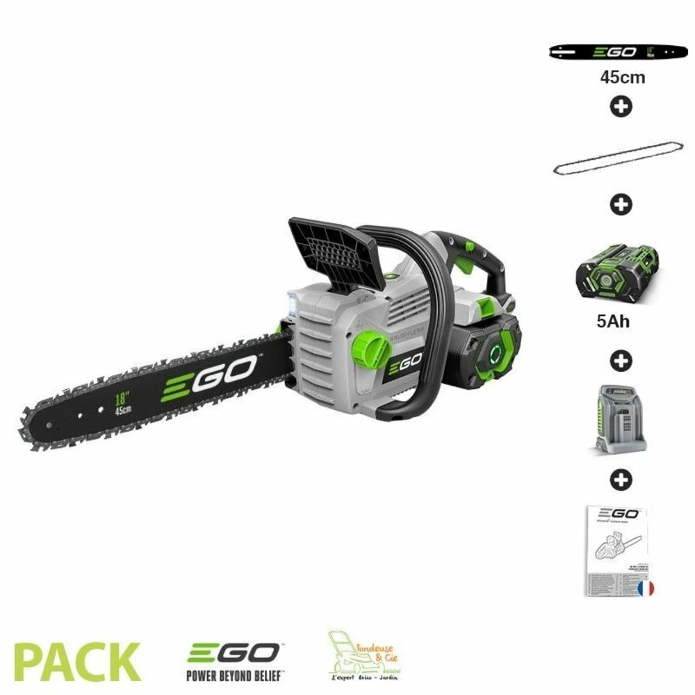 Pack Tronconneuse Sans Fil Avec Batterie Et Chargeur Guide Oregon 45 Cm Ego Power+ Cs1800e 3 Pack Tronconneuse Sans Fil Avec Batterie Et Chargeur Guide Oregon 45 Cm Ego Power+ Cs1800e