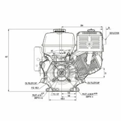 Moteur Honda Gx390 13 Cv Avec Sortie Horizontale 389 Cm3 Qhb1 8 Moteur Honda Gx390 13 Cv Avec Sortie Horizontale 389 Cm3 Qhb1 -Magasin De Fournitures De Jardin 63503eceace644.35247293