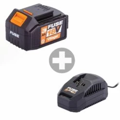 Batterie Lithium Ion 18 Volts 3ah Avec Chargeur 2.4a Villager Fuse 5 Batterie Lithium Ion 18 Volts 3ah Avec Chargeur 2.4a Villager Fuse -Magasin De Fournitures De Jardin 63503eda074814.22044350