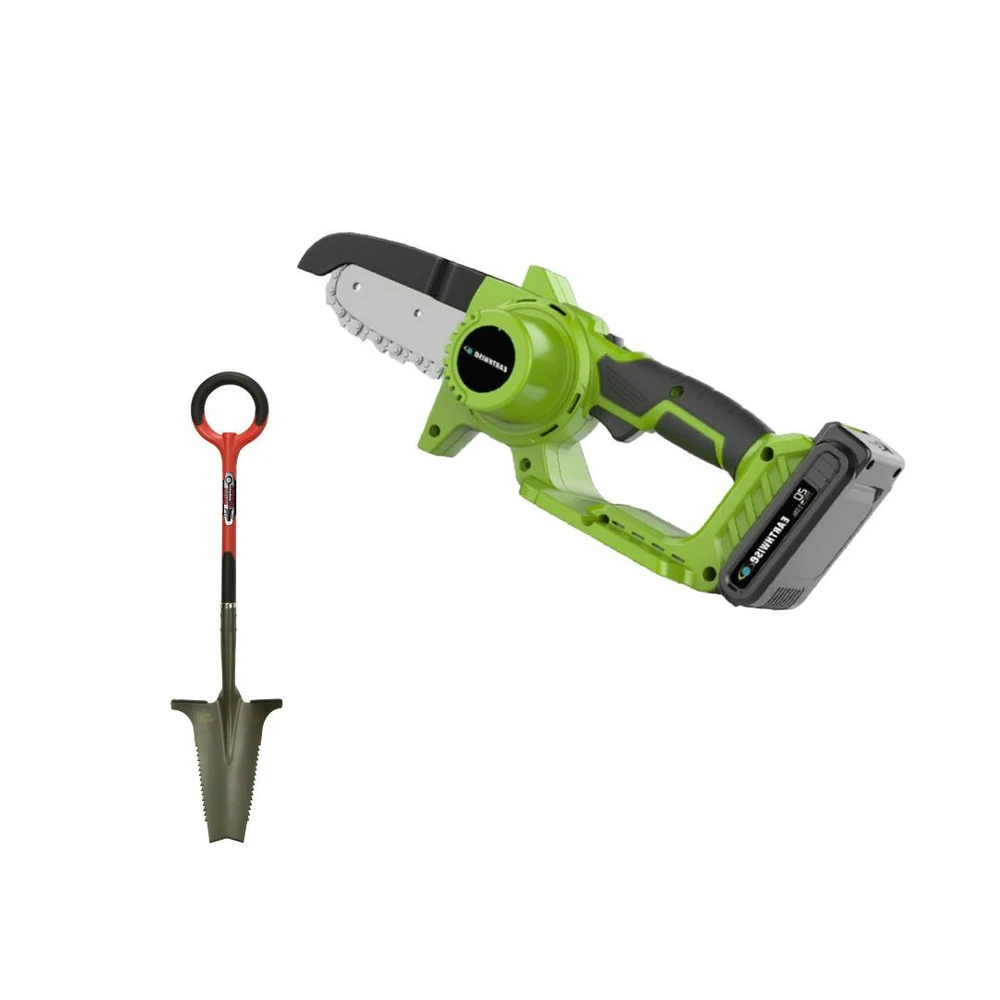 Pack Tronçonneuse électrique + Rootslayer-noir-outils Multifonctions Jardin 3 Pack Tronçonneuse électrique + Rootslayer-noir-outils Multifonctions Jardin