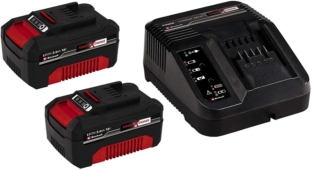 Einhell Starter Kit Power X Change - 18v 2x3,0 Ah 3 Einhell Starter Kit Power X Change - 18v 2x3,0 Ah