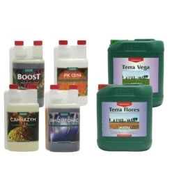 Pack Engrais Terra Vega & Flores 5 Litres + Boosters
