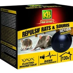 Répulsif Rats Et Souris électromagnétique, 1 Pièce, Taille Unique