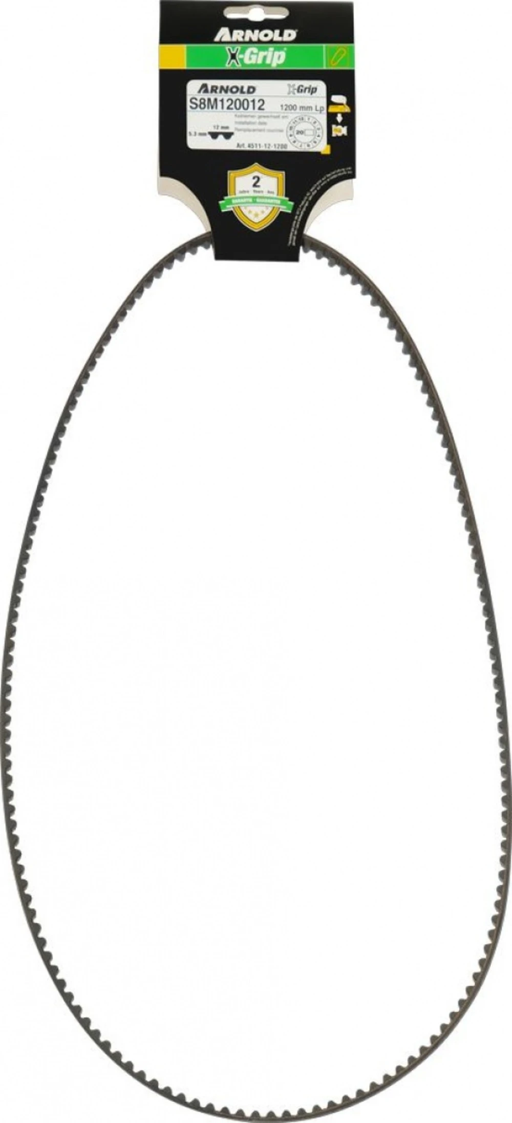 Courroie Dentée Trapézoïdale X-grip De Type 120s8m1200 3 Courroie Dentée Trapézoïdale X-grip De Type 120s8m1200