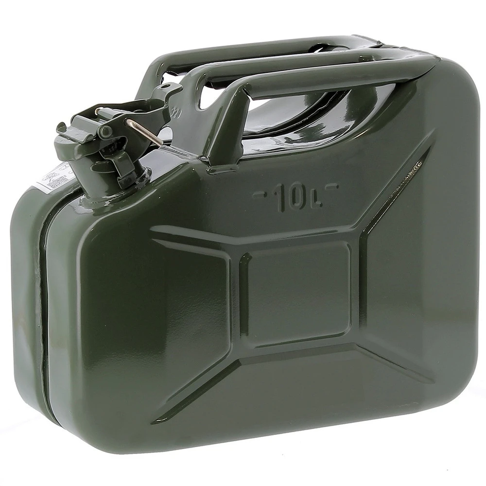 Jerrican Essence En Métal - 10 Litres 3 Jerrican Essence En Métal - 10 Litres