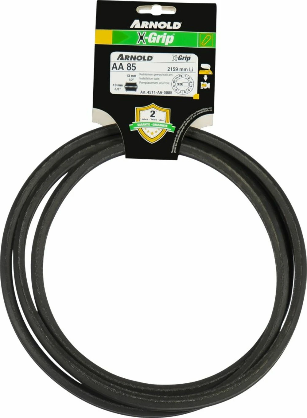 Courroie Hexagonale X-grip De Type Aa 85 3 Courroie Hexagonale X-grip De Type Aa 85