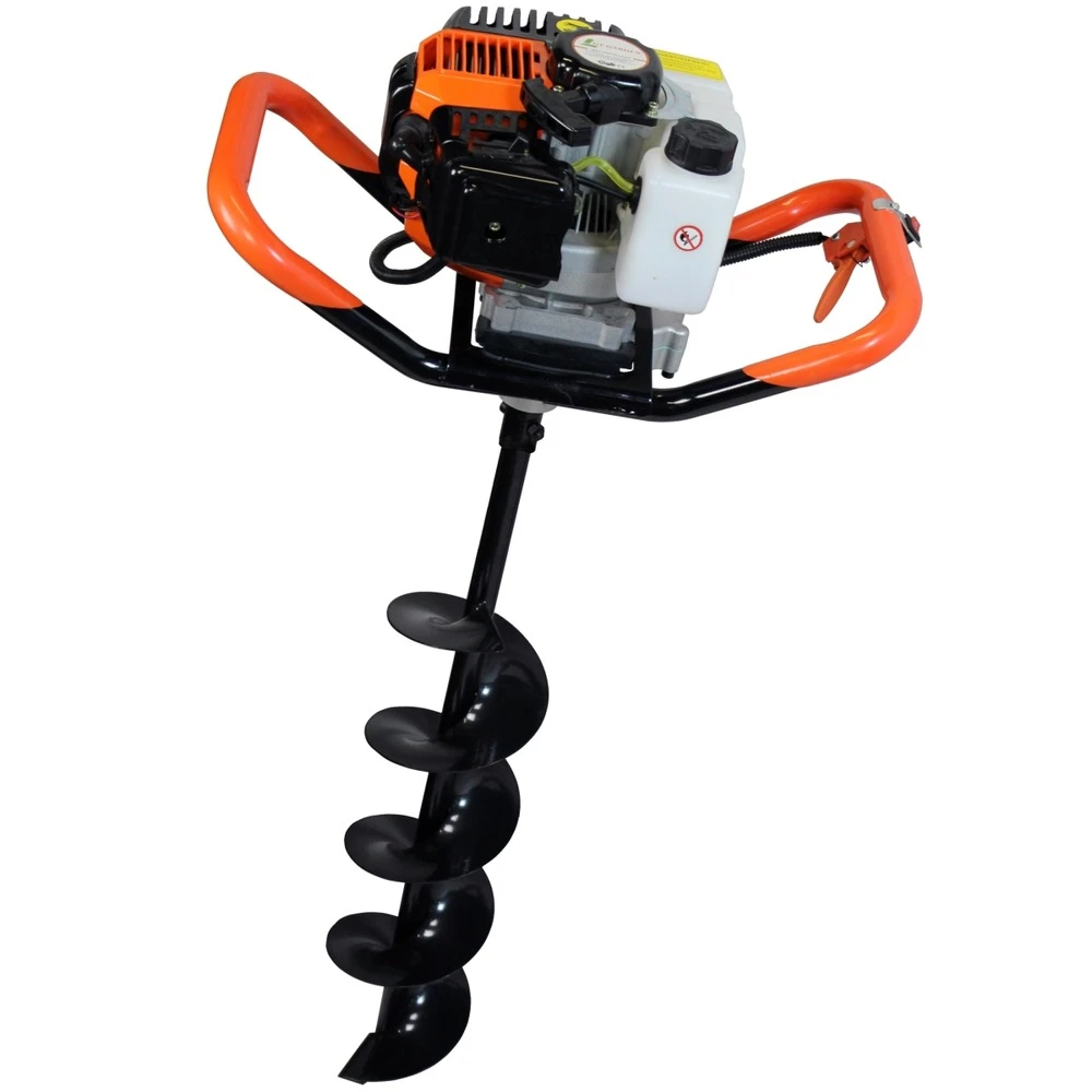 Tarière Thermique 52 Cm3 + Mèches 150 Et 250 Mm 4 Tarière Thermique 52 Cm3 + Mèches 150 Et 250 Mm – Image 2