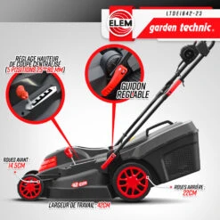 Tondeuse à Gazon électrique 1800w - 42cm - Elem Garden -Magasin De Fournitures De Jardin 643d9e416b57e1.27302122
