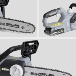 Voltr 20v– Tronçonneuse 25cm (10’’) – Avec Batterie Lithium 2.0ah + Chargeur 20v. Normes Ce -Magasin De Fournitures De Jardin 6445ca353d2c69.11773186