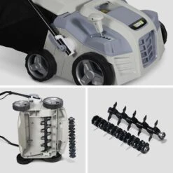Voltr - Scarificateur électrique Gazon 1800w - Outil 2en1 Aérateur Et Démousseur Pelouse. 2 Rouleaux : Couteaux Et Griffes. 13 Voltr - Scarificateur électrique Gazon 1800w - Outil 2en1 Aérateur Et Démousseur Pelouse. 2 Rouleaux : Couteaux Et Griffes. -Magasin De Fournitures De Jardin 6446dccb829c87.06955257
