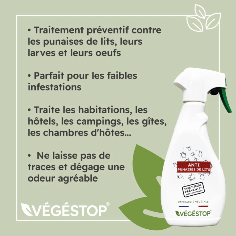 Insecticide Anti Punaises De Lits - Preventif - 500 Ml 5 Insecticide Anti Punaises De Lits - Preventif - 500 Ml – Image 3