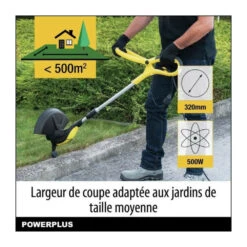 Coupe-bordure électrique Powerplus Powxg30033 - 500 W, 320 Mm ø, Jardinage Outillage, Coupe-herbe & Coupe-bordures Pour Votre 9 Coupe-bordure électrique Powerplus Powxg30033 - 500 W, 320 Mm ø, Jardinage Outillage, Coupe-herbe & Coupe-bordures Pour Votre -Magasin De Fournitures De Jardin 644acde50af2c9.20548010