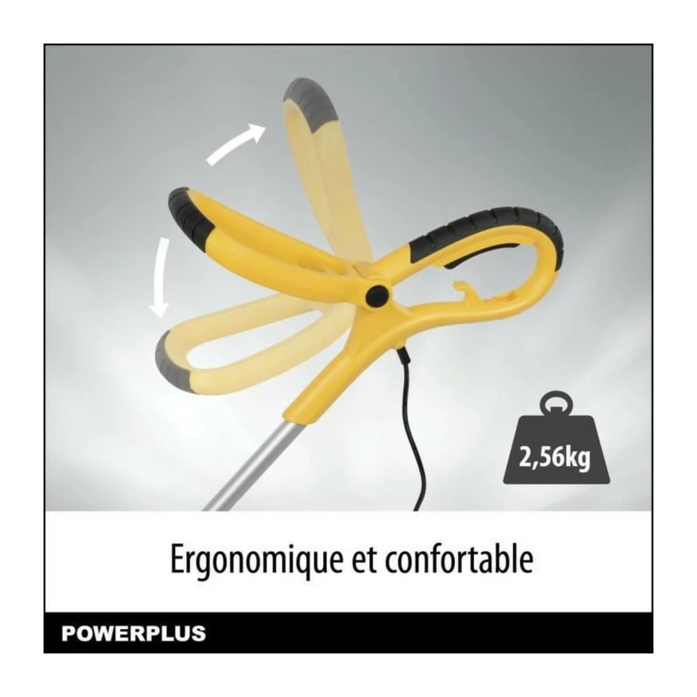 Coupe-bordure électrique Powerplus Powxg30033 - 500 W, 320 Mm ø, Jardinage Outillage, Coupe-herbe & Coupe-bordures Pour Votre 4 Coupe-bordure électrique Powerplus Powxg30033 - 500 W, 320 Mm ø, Jardinage Outillage, Coupe-herbe & Coupe-bordures Pour Votre – Image 2