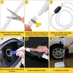 Pompe à Siphon - Pompe Manuelle Pour L'essence, L'huile, L'eau -Magasin De Fournitures De Jardin 644be766a41f69.87600895