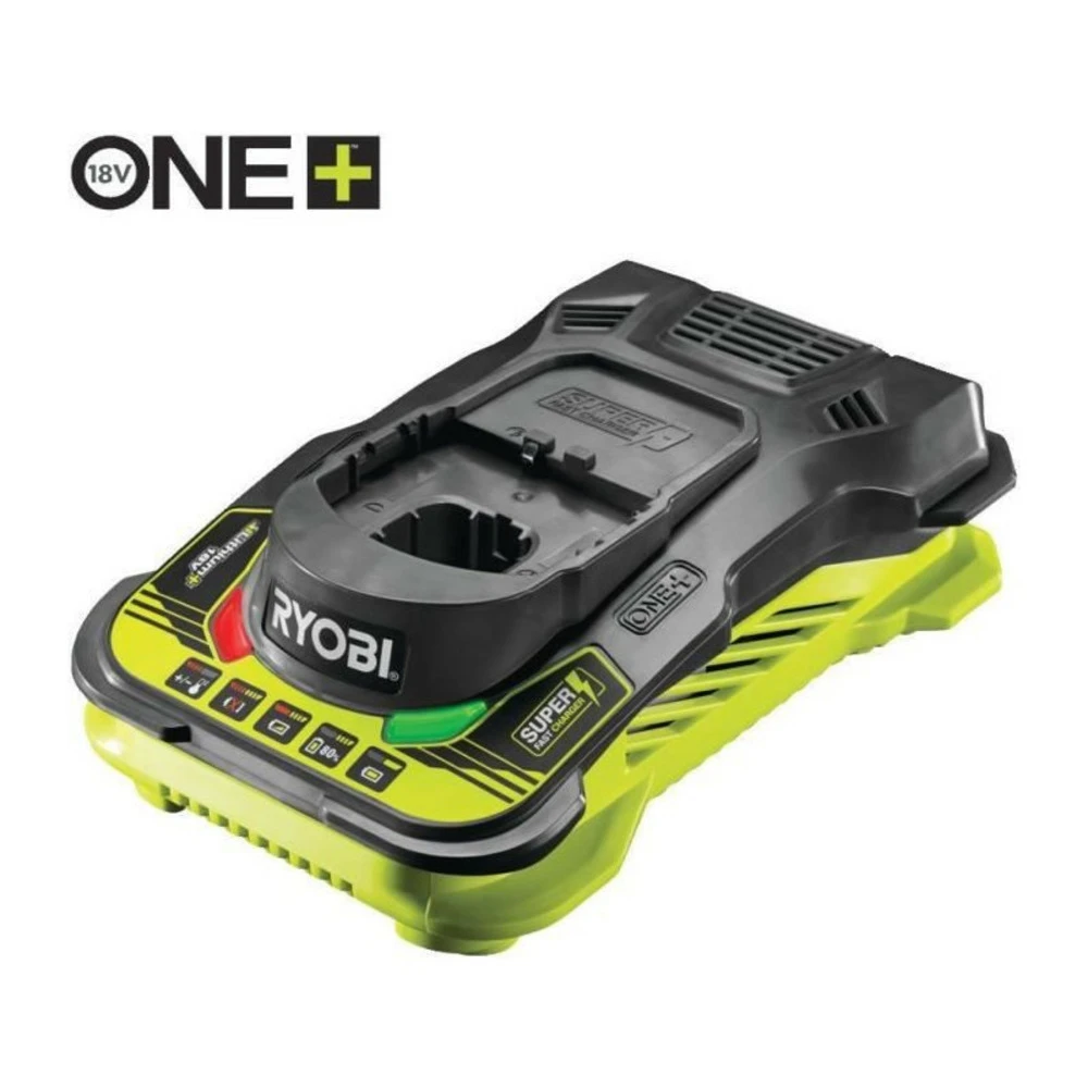 Ryobi Chargeur Ultra Rapide Lithium 18v 5,0 A (charge 1 Batterie 5,0 Ah En 1h) 4 Ryobi Chargeur Ultra Rapide Lithium 18v 5,0 A (charge 1 Batterie 5,0 Ah En 1h) – Image 2