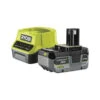 Ryobi 1 Batterie Lithium+ 18v - 4,0 Ah Compacte Et 1 Chargeur Rapide 2,0 A -Magasin De Fournitures De Jardin 645b90e8a25236.71529397