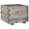 VIDAXL Jardinière 50x50x40 Cm Bois De Pin Massif -Magasin De Fournitures De Jardin 645cf560223f44.81699307