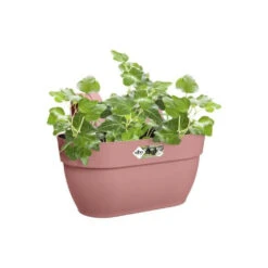 Elho - Pot De Fleurs - Vibia Campana Easy Hanger Medium - Rose Poussiere - Balcon Extérieur - L 24.1 X W 36 X H 26.5 Cm -Magasin De Fournitures De Jardin 645cf572999d46.25779038