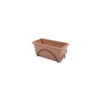 Jardiniere 40x20cm Avec Plateau Et Support Balcon - Terracotta -Magasin De Fournitures De Jardin 645cf5851052f8.27797996