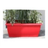 Riviera Jardiniere Evolution - 80 X 40 X H 32 Cm - 64 L - Rouge -Magasin De Fournitures De Jardin 645cf58668d854.79153172