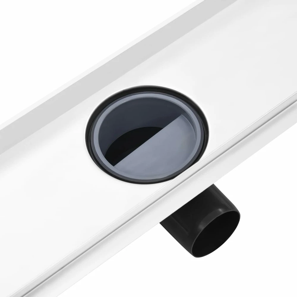 VIDAXL Drain De Douche Avec Couvercle 2 En 1 93x14 Cm Acier Inoxydable 9 VIDAXL Drain De Douche Avec Couvercle 2 En 1 93x14 Cm Acier Inoxydable – Image 7