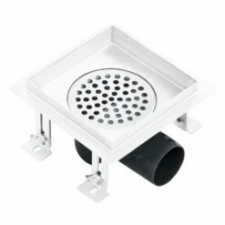 VIDAXL Drain De Douche 15x15 Cm Acier Inoxydable -Magasin De Fournitures De Jardin 645d59f35f60b6.65397931