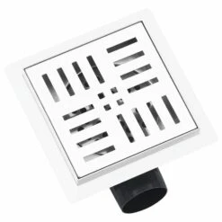 VIDAXL Drain De Douche 15x15 Cm Acier Inoxydable -Magasin De Fournitures De Jardin 645d59f364e0a1.27284800