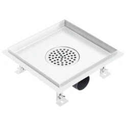VIDAXL Drain De Douche 23x23 Cm Acier Inoxydable 13 VIDAXL Drain De Douche 23x23 Cm Acier Inoxydable -Magasin De Fournitures De Jardin 645d59f792cdf5.49045778