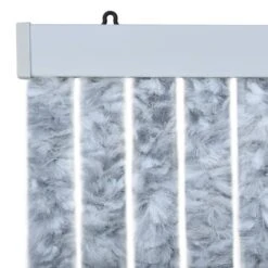 VIDAXL Moustiquaire Blanc Et Gris 56x200 Cm Chenille 13 VIDAXL Moustiquaire Blanc Et Gris 56x200 Cm Chenille -Magasin De Fournitures De Jardin 645d5a60ab74b0.02687596
