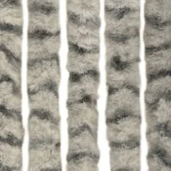 VIDAXL Moustiquaire Gris Clair Et Gris Foncé 56x185 Cm Chenille -Magasin De Fournitures De Jardin 645d5a66bf4c03.32444151