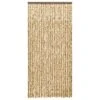 VIDAXL Moustiquaire Beige Et Marron 100x220 Cm Chenille -Magasin De Fournitures De Jardin 645d5a683bec26.18628281