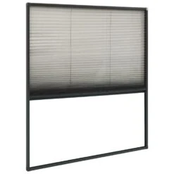 VIDAXL Moustiquaire Plissée à Fenêtre Aluminium Anthracite 130x100 Cm -Magasin De Fournitures De Jardin 645d5a701d9b65.40487366