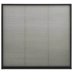 VIDAXL Moustiquaire Plissée à Fenêtre Aluminium Anthracite 130x100 Cm -Magasin De Fournitures De Jardin 645d5a702301c1.99914094