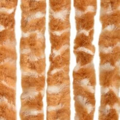 VIDAXL Moustiquaire Ocre Et Blanc 100x220 Cm Chenille -Magasin De Fournitures De Jardin 645d5a7ae27e80.35883789