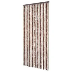 VIDAXL Moustiquaire Beige Et Marron Clair 56x200 Cm Chenille -Magasin De Fournitures De Jardin 645d5a902a0bf8.97372081