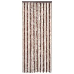 VIDAXL Moustiquaire Beige Et Marron Clair 56x200 Cm Chenille -Magasin De Fournitures De Jardin 645d5a902d5b10.96139797