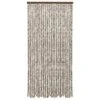 VIDAXL Moustiquaire Taupe Et Blanc 100x220 Cm Chenille -Magasin De Fournitures De Jardin 645d5aaad3c6b8.70836285