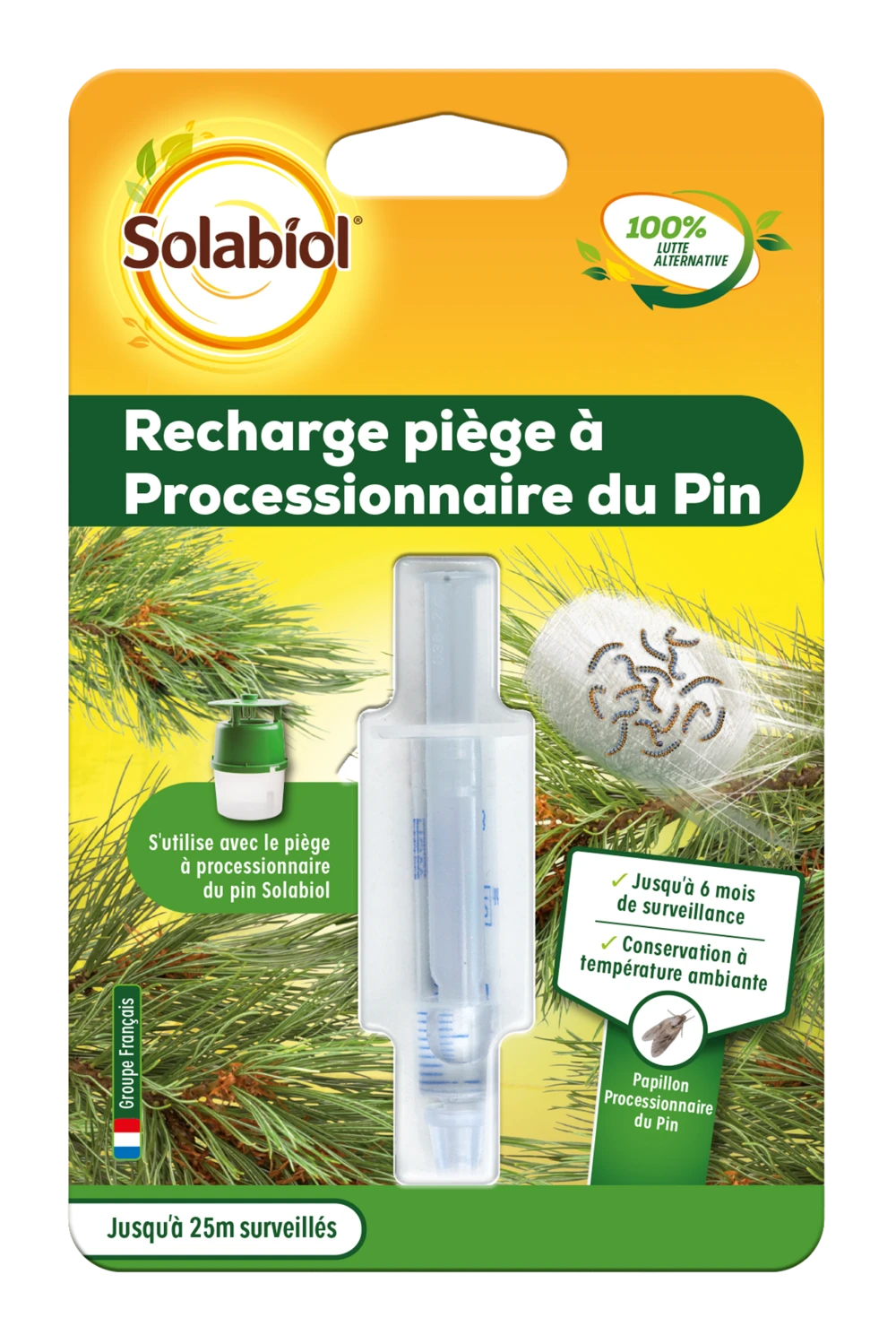Solabiol Sorecpin | Recharge Pour Le Piège à Processionnaire Du Pin | Utilisabl 3 Solabiol Sorecpin | Recharge Pour Le Piège à Processionnaire Du Pin | Utilisabl