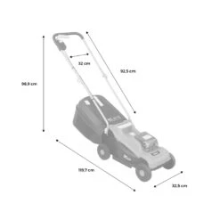 Voltr - Tondeuse à Gazon Sans Fil 30cm Batterie 20v Lithium 4ah Et Chargeur + Débroussailleuse Sans Fil ø25cm Avec Batterie Lithium -Magasin De Fournitures De Jardin 64627aebe3f810.59783201
