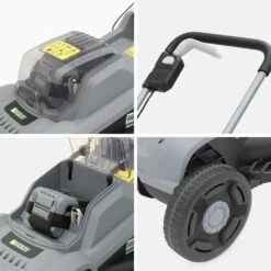 Voltr - Tondeuse à Gazon Sans Fil 30cm Batterie 20v Lithium 4ah Et Chargeur + Débroussailleuse Sans Fil ø25cm Avec Batterie Lithium -Magasin De Fournitures De Jardin 64627aec126652.09078089