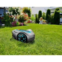 Gardena Tondeuse A Gazon Robot Sileno Minimo 250 – Connexion Bluetooth – Surface Tonte Max 250m² – Triple Lames Pivotantes (1520 -Magasin De Fournitures De Jardin 6463cc77039727.20103669