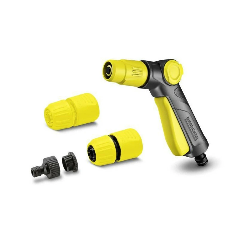 Kärcher Karcher Set Pistolet Et 2 Raccords Plastique - 2 Formes De Jets 3 Kärcher Karcher Set Pistolet Et 2 Raccords Plastique - 2 Formes De Jets