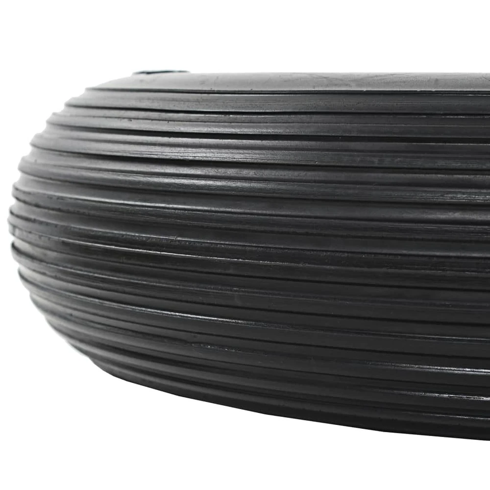 VIDAXL Roue De Brouette Avec Axe Pu Solide 4.00-8 390 Mm 5 VIDAXL Roue De Brouette Avec Axe Pu Solide 4.00-8 390 Mm – Image 3